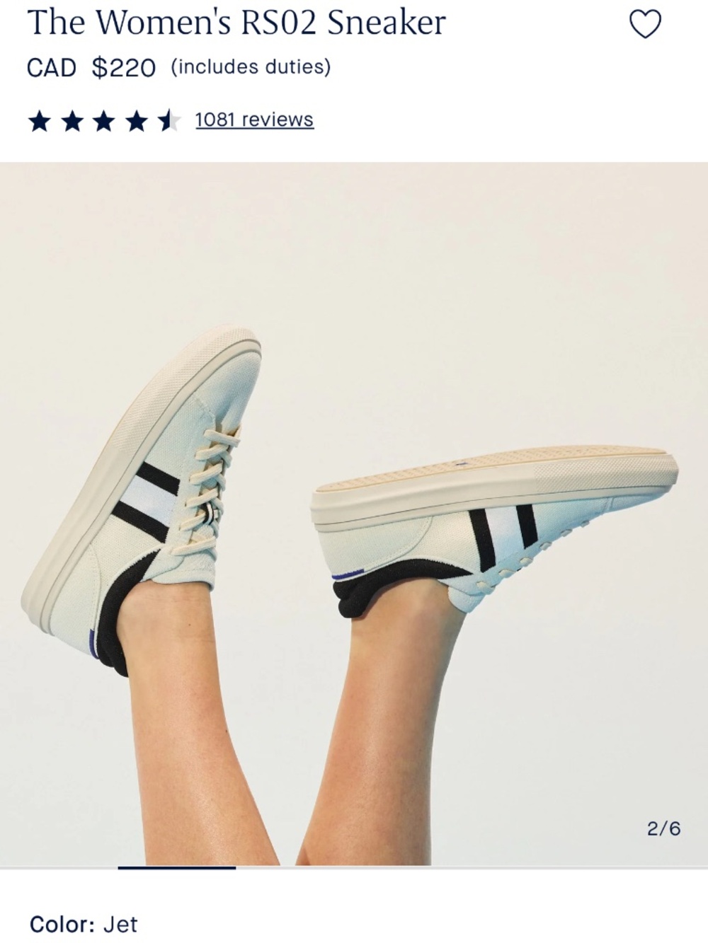 Rothy's RSO2 Sneaker - Discontinued Colour - Picture 8 of 9